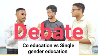 Co education vs Separate education debate English cafe HazaribaghEnglishCafeBestSpokenEnglish [upl. by Ennovyahs622]