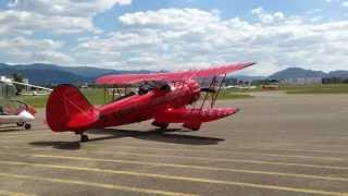 Doppeldecker Flugzeug Freiburg [upl. by Rehpotsirhc]