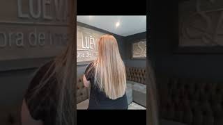 BALAYAGE EN TONOS RUBIOS INTENSOS [upl. by Aihsenet]