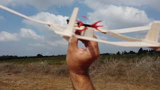 Will it fly challenge with POWERUP 40 using balsawood gliders [upl. by Ahsenit701]