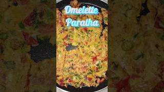 How to make Omelette Paratha shorts food youtubeshorts [upl. by Ylrahc]