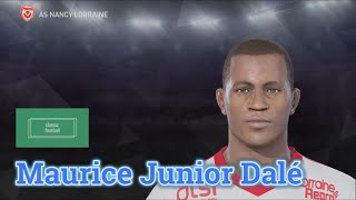 Maurice Junior Dalé  PES Clasico Face Bodyamp Stats [upl. by Cathey]