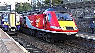 Rush Hour at Edinburgh Haymarket Station  240918 [upl. by Gora]