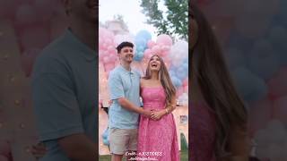 ITS A GIRL  💖 shorts pregnancy genderreveal JUSTKASS NotEnoughNelsons nenfamfanpage [upl. by Ardis]