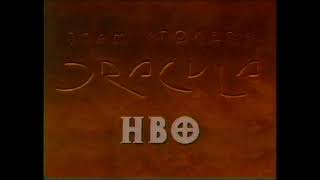 1993 Dracula HBO spot [upl. by Hepsibah42]