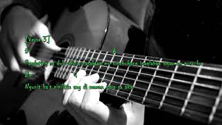 TaguTaguan Moria Dela Torre  Lyrics and Guitar Chords [upl. by Naleag146]