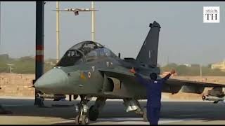 US Air Chief takes sortie on Tejas [upl. by Atig]