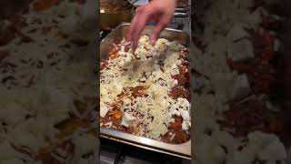 Lasagna Recipe in 60 Seconds [upl. by Emad]