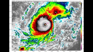 Life threatening category 5 hurricane Milton headed towards Florida [upl. by Zetrom893]