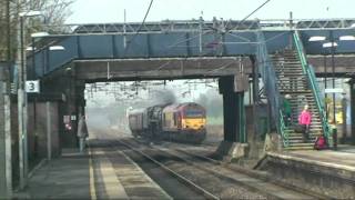 71000 at Acton Bridge 3rd March 2011 [upl. by Bannerman]