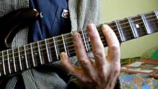 Playing Chords On A Scalloped Guitar Demonstration [upl. by Gyasi734]