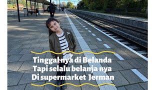 Tinggal di Belanda tapi belanja nya Selalu di Jerman belanda supermarket mamamia [upl. by Atekan]