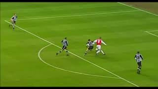 Bergkamp Goal vs Newcastle  Premier League 200102 [upl. by Bendite]