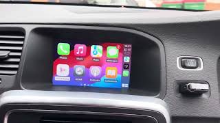 Volvo S60  Apple CarPlay Retrofit  TTW Installations [upl. by Dearman]