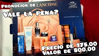 Compramos la promoción de Lancôme [upl. by Nerreg]