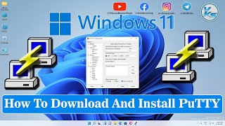 ✅ How To Download And Install PuTTY in Windows 11  Windows 11 Me PuTTY Kaise Install Kare [upl. by Ayoras228]