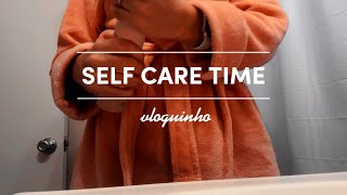 Vloguinho  Self care time updates da vida testando produtos de cabelo e usando o difusor 🫶 [upl. by Aniakudo]