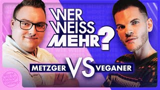 METZGER vs VEGANER Wer weiß mehr [upl. by Ogram]