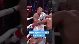 Mike Tyson Vs Jake Paul Part1 jakepaulvsmiketyson jakepaul miketyson [upl. by Iphagenia742]