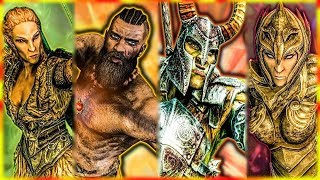 Skyrim  How Every Race was Created  Elder Scrolls Lore [upl. by Ahcsas454]