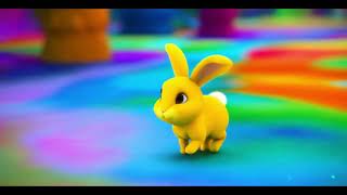 Hop Little Bunny Hop  Dance Party  Nursery Rhymes amp Kids Songs [upl. by Vokay]