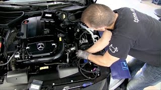 Mercedes R172 SLK 200 Chiptuning Einbau und Leistungsmessung [upl. by Inaflahk]