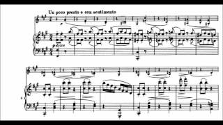 Brahms  Violin Sonata No 3 in D minor Op 108 Perlman amp Ashkenazy Complete with Sheet Music [upl. by Peirsen718]