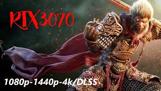 Black Myth Wukong 1080p1440p4k DLSS RTX3070 [upl. by Edee]