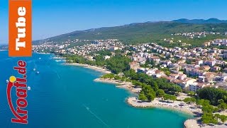 Crikvenica  der beliebte Badeort in der Kvarner Bucht Kroatien [upl. by Ahcire117]