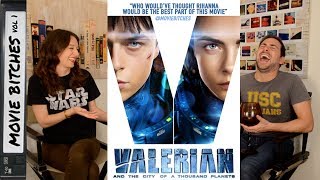 Valerian and the City of A Thousand Planets  Movie Review  Movie Bitches Ep 157 [upl. by Yelkreb]