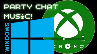 HOW TO play music on your Xbox PARTY CHAT so everyone can hear it Free Windows version [upl. by Aronoel]