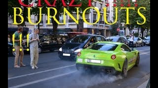 Ferrari 599 GTO BURNOUTS [upl. by Landan]