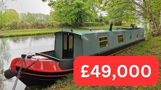 Beautiful Narrowboat For Sale 46ft [upl. by Eseilana]