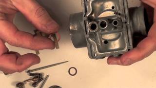 Mikuni Carb Series  3 assembly video with details [upl. by Enoek461]