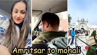 Amritsar to Mohali 📍 Dera Baba Muraad Shah Ji 🙏🏻😇  Himanikhuranavlogs✌🏻 [upl. by Anrol116]