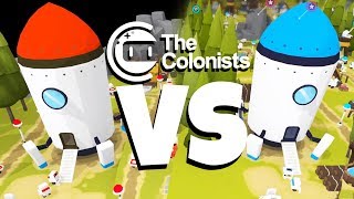 When Robots Attack Other Robots In The Colonists [upl. by Genesia]