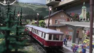 Ein Hobby  Modellbahn in Spur TT Dieseltriebwagen VT 135 062 Film 9 [upl. by Ailaroc]