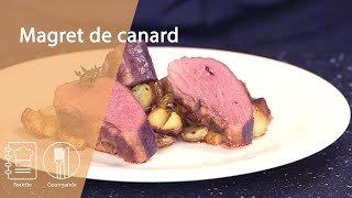 Magret de canard cuisiné au four induction 6thsense [upl. by Justine]