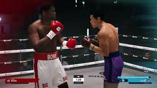 Joe Louis KNOCKS Riddick Bowe CLEAN OUT [upl. by Barbey408]