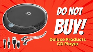 DONT BUY Deluxe Products CD Player Before Watching This ⚡️ 10 Reasons [upl. by Nilauqcaj]