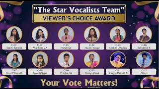 The Star Vocalist Team  Nominees for the Viewers Choice Award [upl. by Leterg]