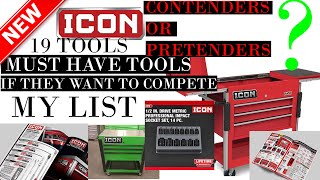 ICON Tools I Would Like To See New From Harbor Freight Tools [upl. by Anileme]