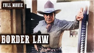 BORDER LAW  Full Western Movie  English  Wild West  Free Movie [upl. by Demmahom573]