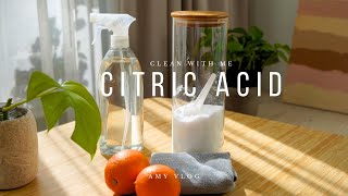 Zero Waste Starting From Home  11 Surprising Uses of Citric Acid Powder🍋  ecofriendly cleaning [upl. by Arriaes]