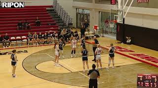 Ripon College Womens basketball vs Lawrence University 11724 [upl. by Disharoon]