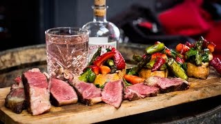 Folge129  Praxistest Weber Summit Charcoal  ein geräuchertes Steak und SpargelErdbeer Bruschetta [upl. by Ixel]