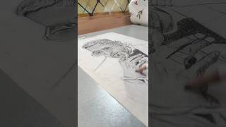 The famous yo yo Honey Singh sketch art sketch YoYoHoneySingh drawing shortviral shorts [upl. by Tenom106]