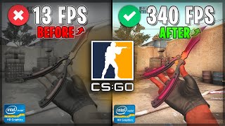 ✔CSGO BEST SETTINGS to BOOST FPS on ANY PC [upl. by Abie]