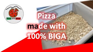 100 BIGA Pizza dough with 48 hours leavening time [upl. by Cassilda]