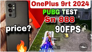 oneplus 9rt pubg test 🔥  OnePlus pubg mobilebgmi graphic test 2024  OnePlus 9rt price 2024 [upl. by Myron]